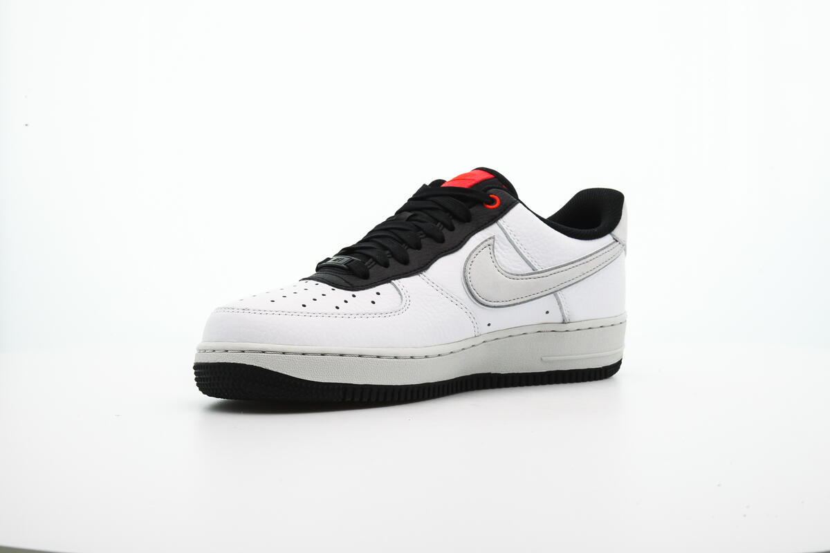 Nike Air Force 1 Low White / Black / Red - Image 17