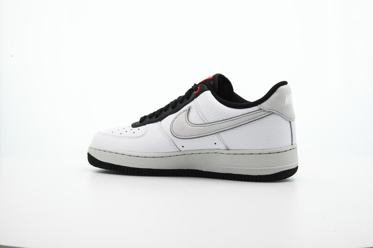 Nike Air Force 1 Low White / Black / Red - Image 19