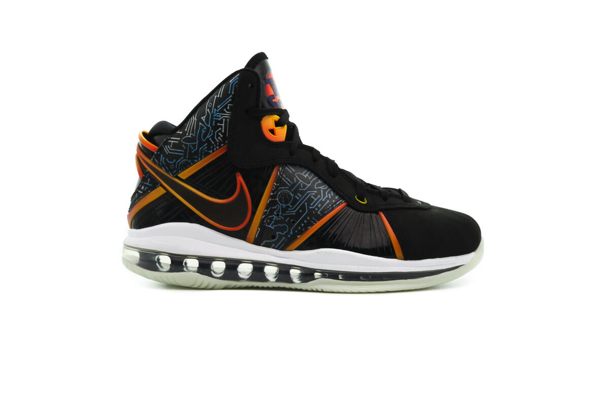Nike x Space Jam Mens Lebron VIII QS Shoes 'Black' - Image 2