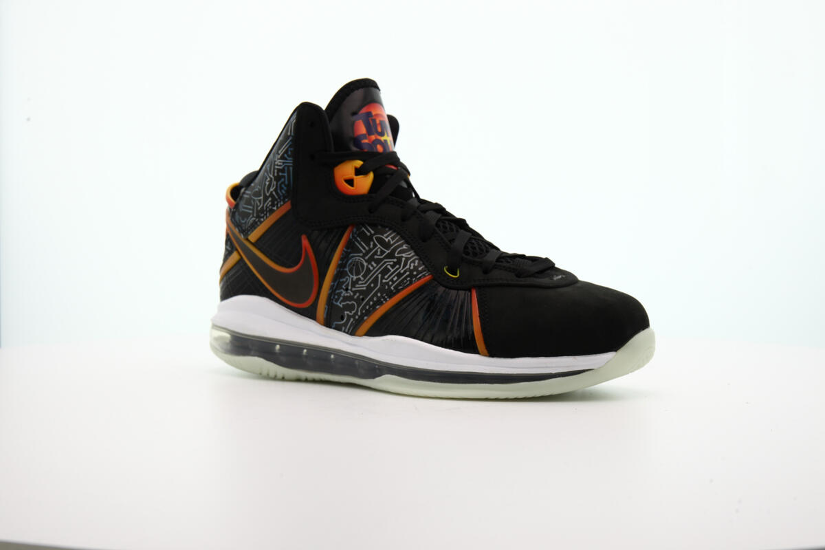 Nike x Space Jam Mens Lebron VIII QS Shoes 'Black' - Image 3