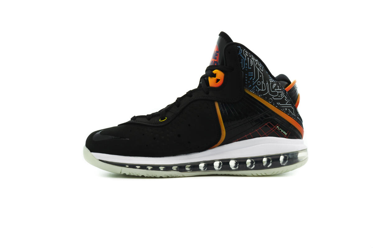 Nike x Space Jam Mens Lebron VIII QS Shoes 'Black' - Image 8