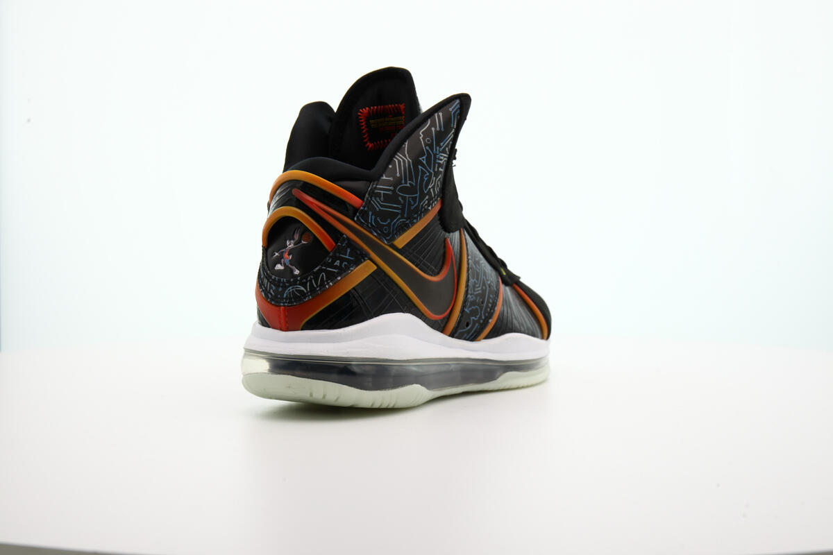 Nike x Space Jam Mens Lebron VIII QS Shoes 'Black' - Image 12