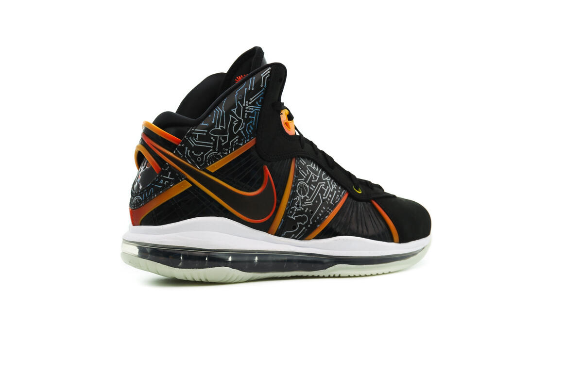 Nike x Space Jam Mens Lebron VIII QS Shoes 'Black' - Image 13