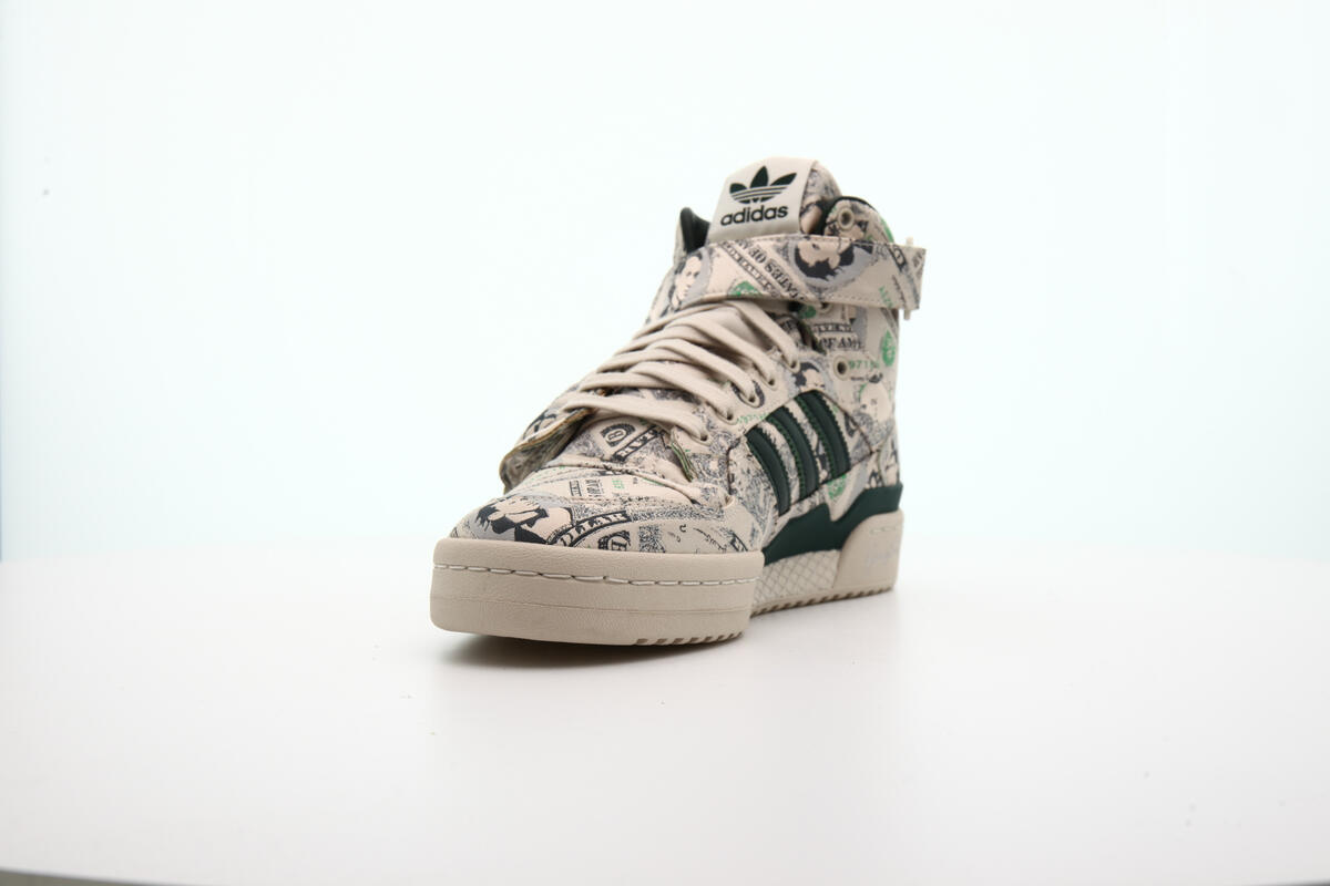 adidas x Jeremy Scott Forum Wings 1.0 Money - Bliss / Green Night - Image 21