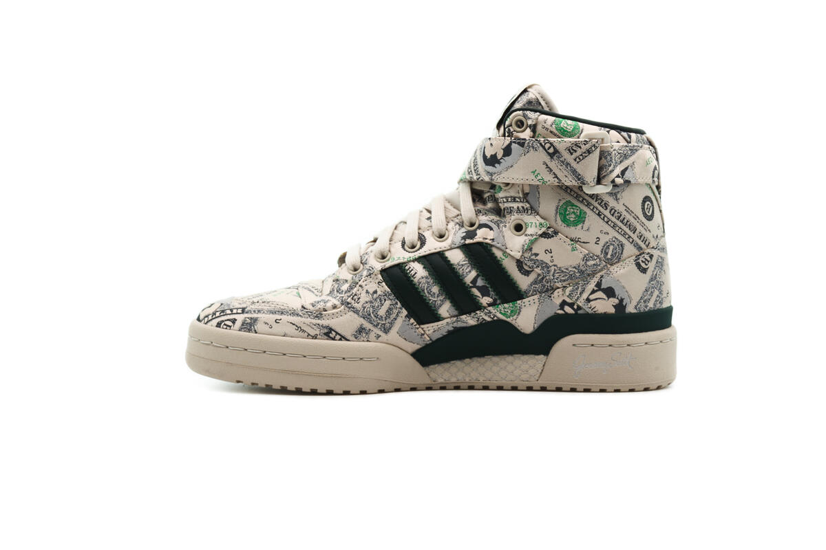 adidas x Jeremy Scott Forum Wings 1.0 Money - Bliss / Green Night - Image 23