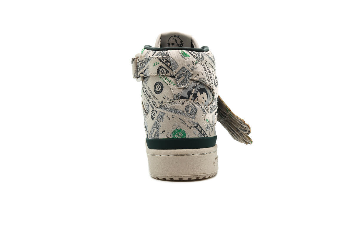 adidas x Jeremy Scott Forum Wings 1.0 Money - Bliss / Green Night - Image 26