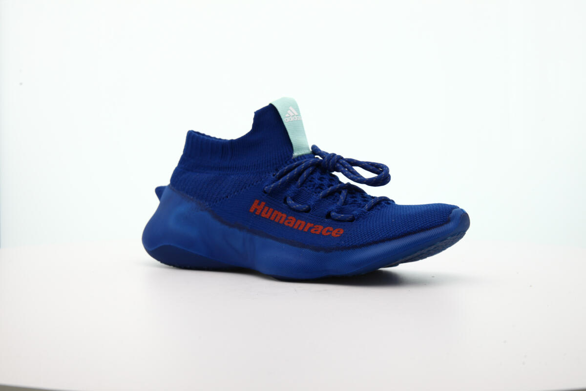 Adidas x Pharrell Williams Mens HumanRace Sichona Shoes Royal Blue - Image 3