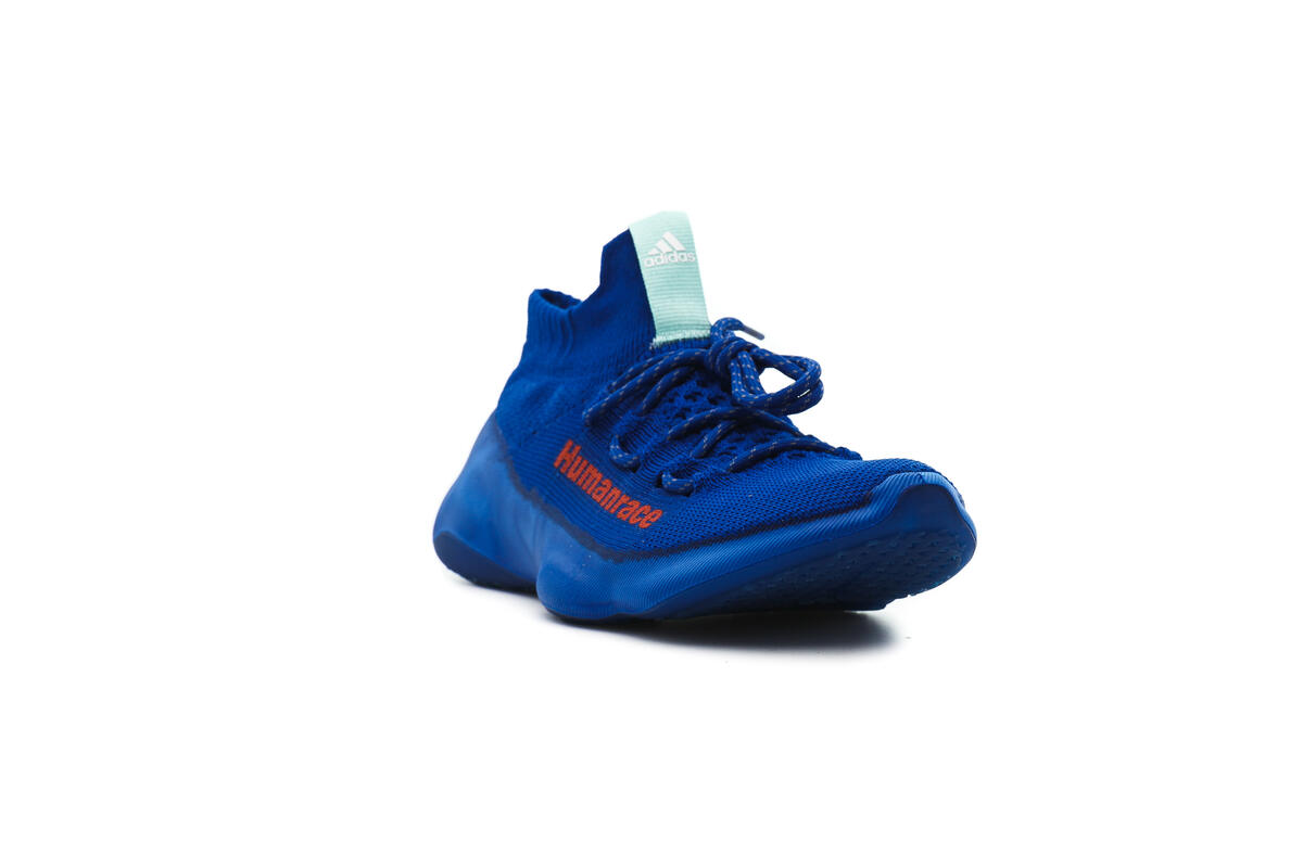 Adidas x Pharrell Williams Mens HumanRace Sichona Shoes Royal Blue - Image 4