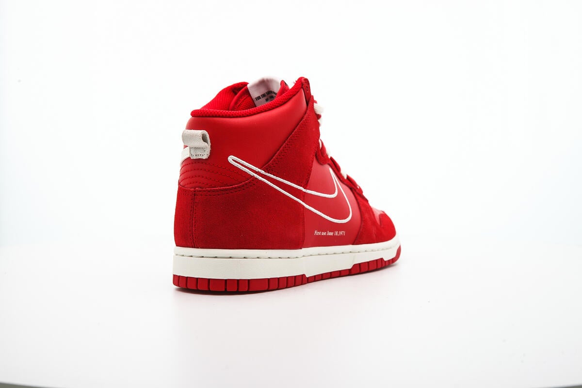Nike Dunk High 'First Use University Red' - Image 25