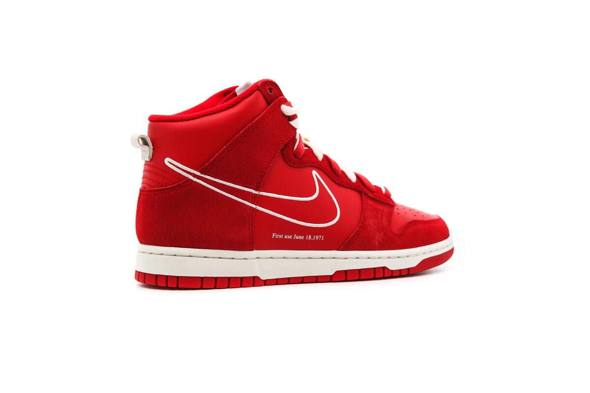 Nike Dunk High 'First Use University Red' - Image 26