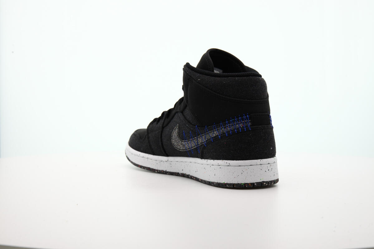Air Jordan 1 Mid 'Black / Multi Color - Racer Blue - White' - Image 18