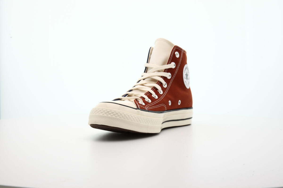 Converse Mens Chuck 70 HI Shoes 'Brown/Red' - Image 19
