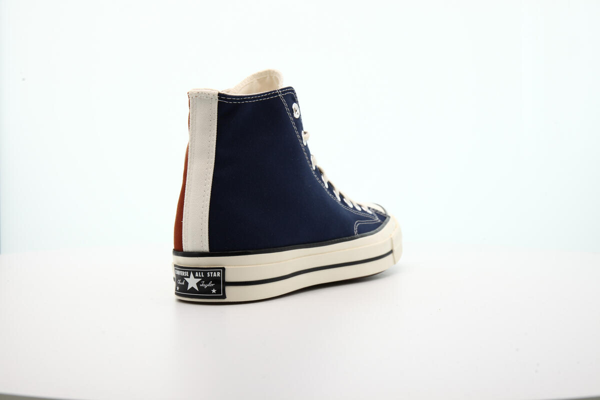 Converse Mens Chuck 70 HI Shoes 'Brown/Red' - Image 25