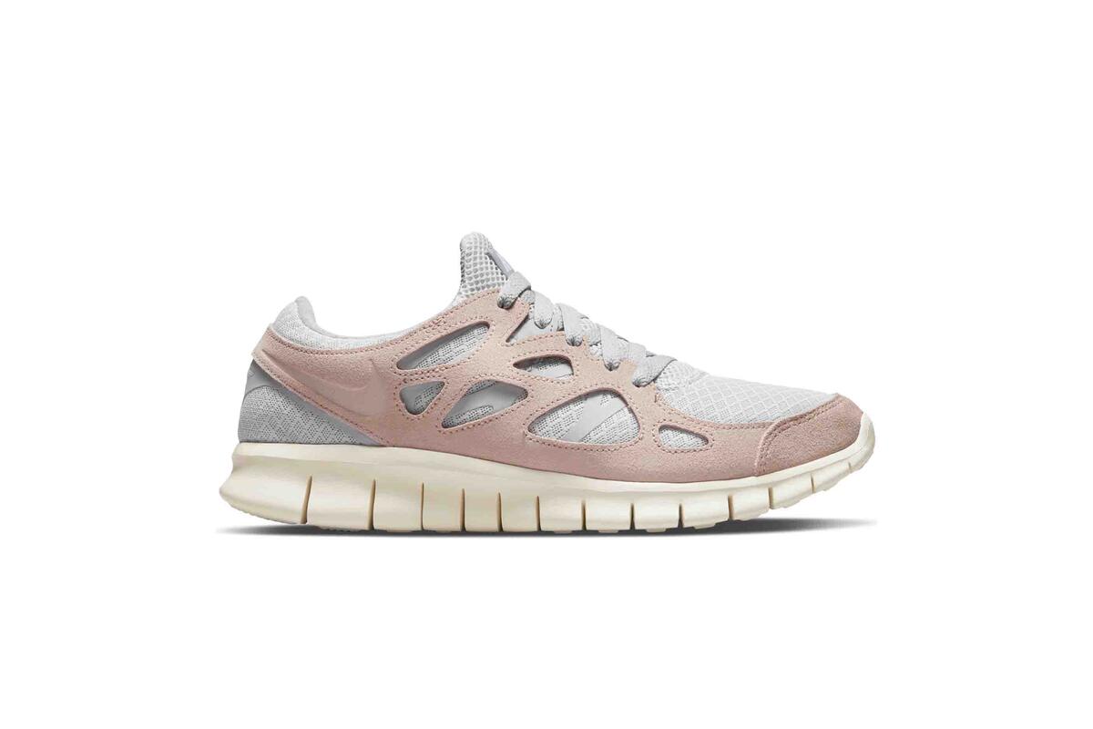 Nike Free Run 2 Pure Platinum / Fossil Stone - Wolf Grey - Image 13