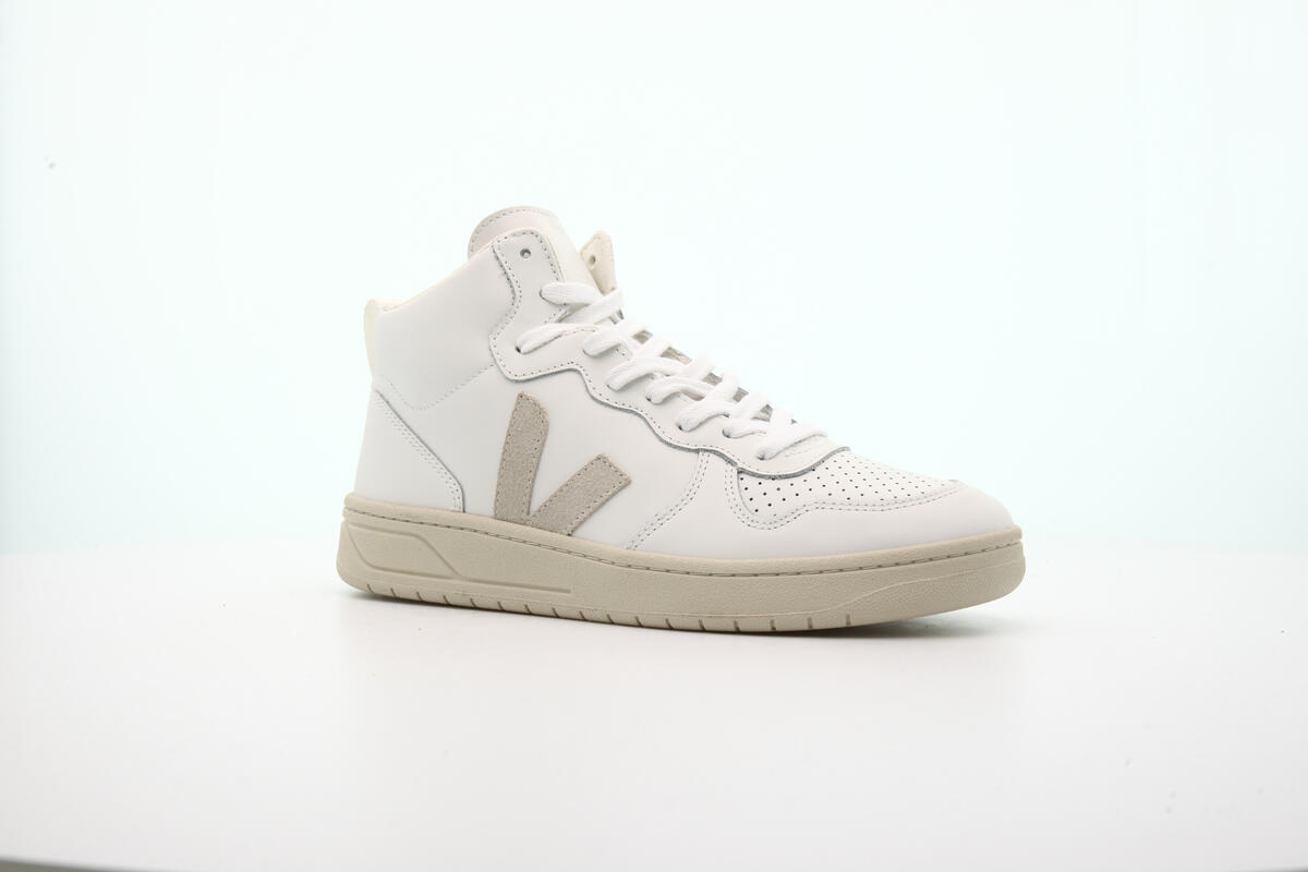 Veja V-15 Extra Natural Leather - White - Image 6