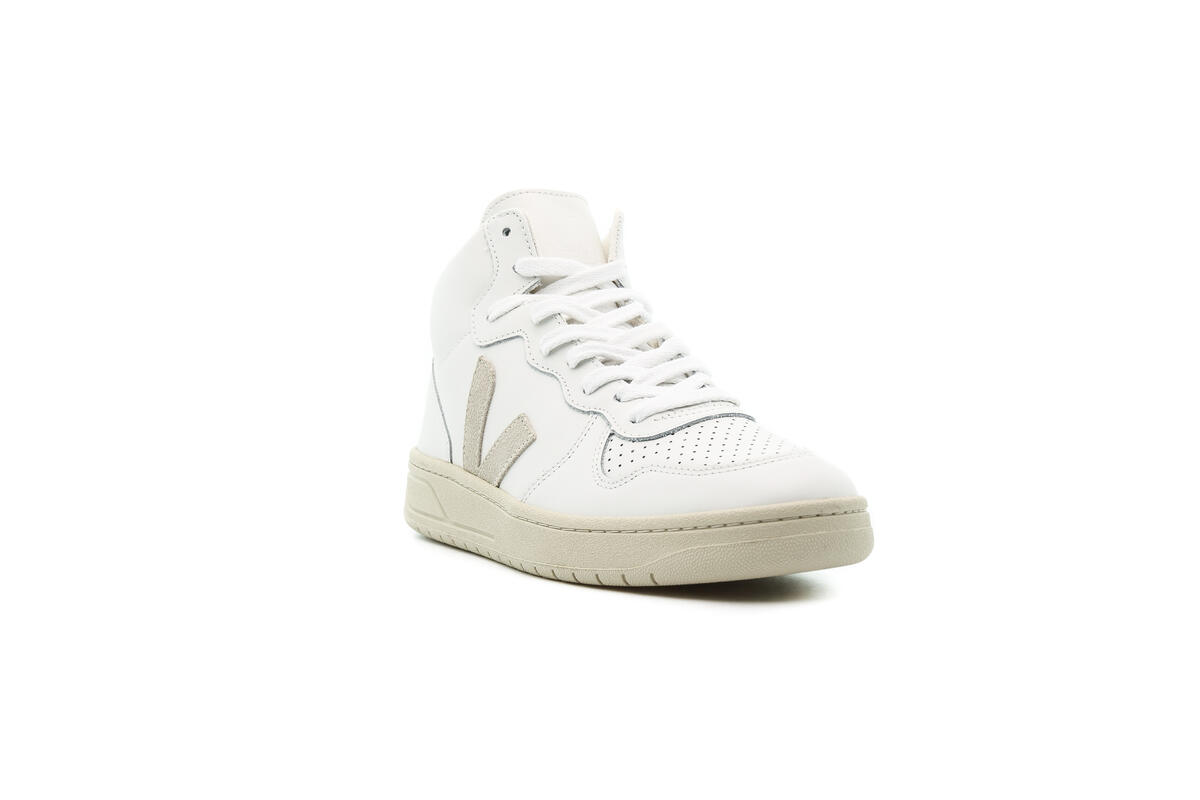 Veja V-15 Extra Natural Leather - White - Image 7