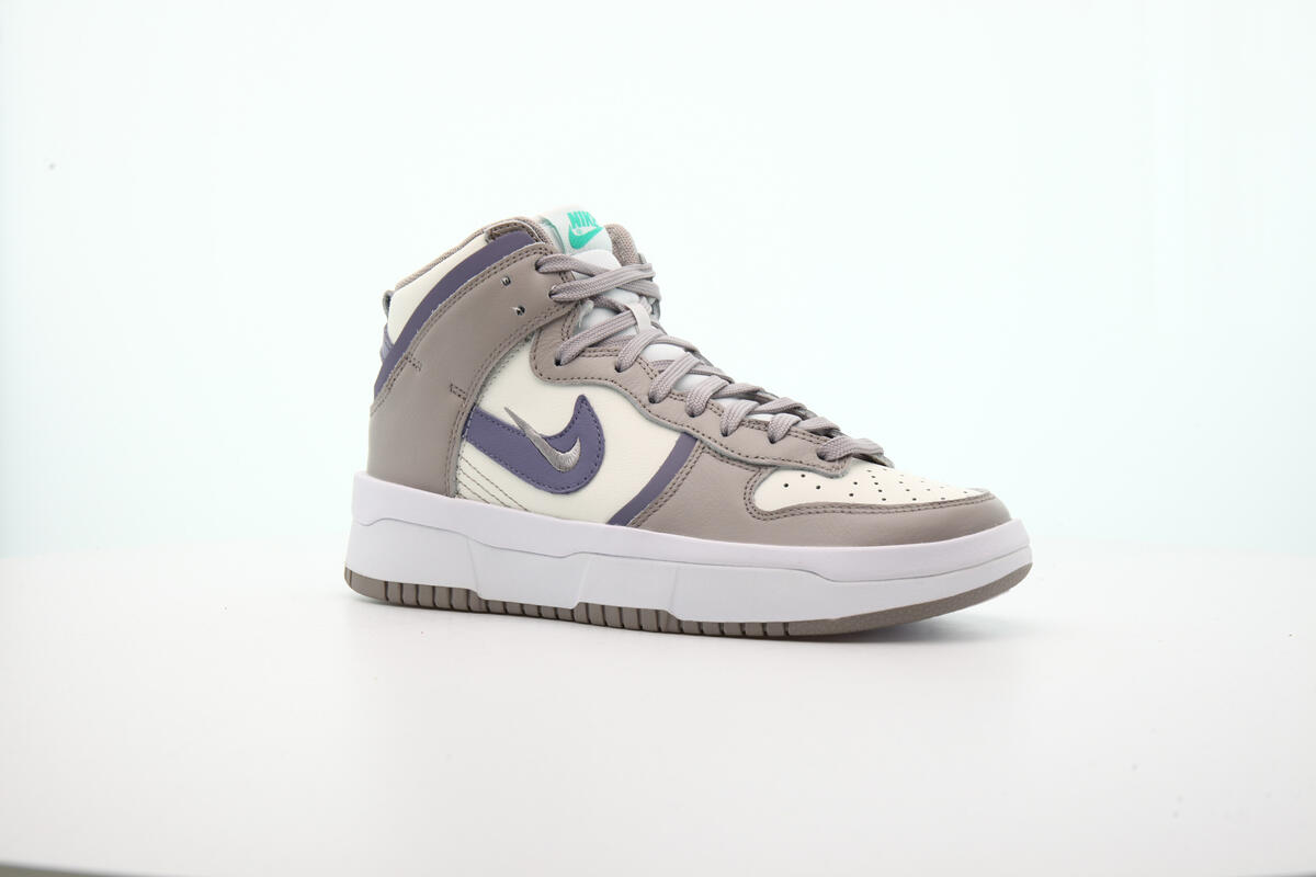Nike Womens Dunk High Rebel Shoes 'Sail/Iron/Purple' - Image 19