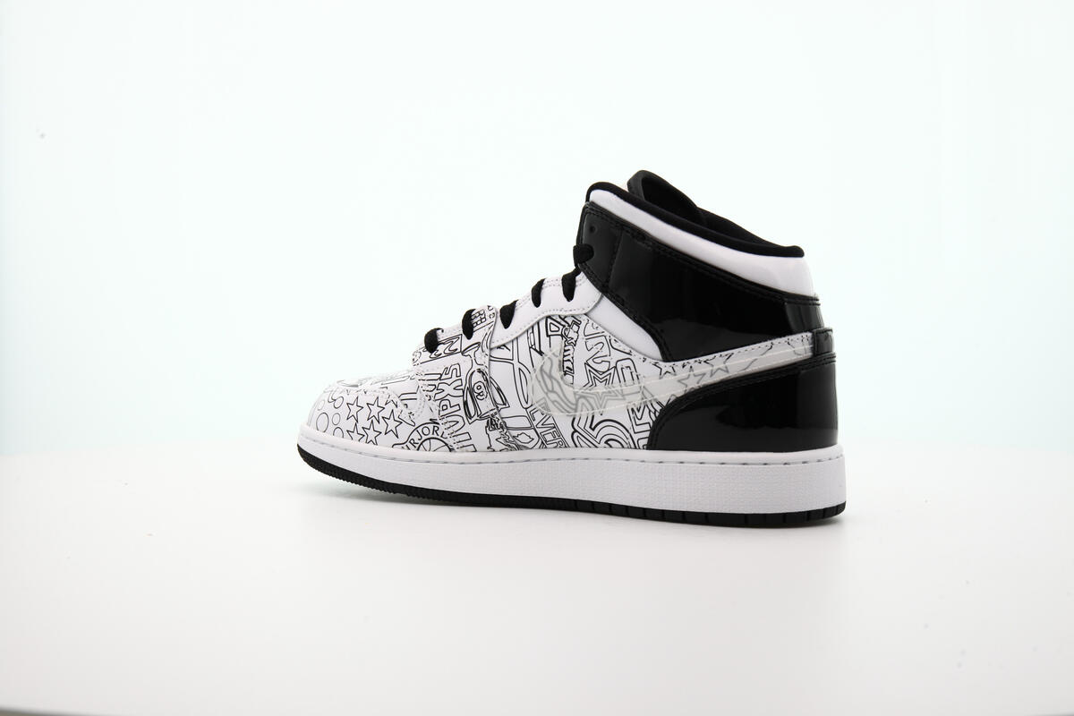 Air Jordan 1 Mid 'Diy' (GS) - Image 9
