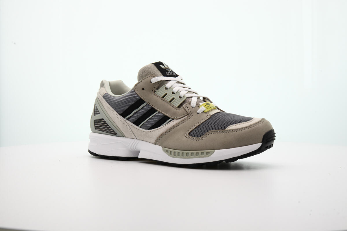 Adidas ZX 8000 - Feather Grey / Core Black / Aluminium - Image 12