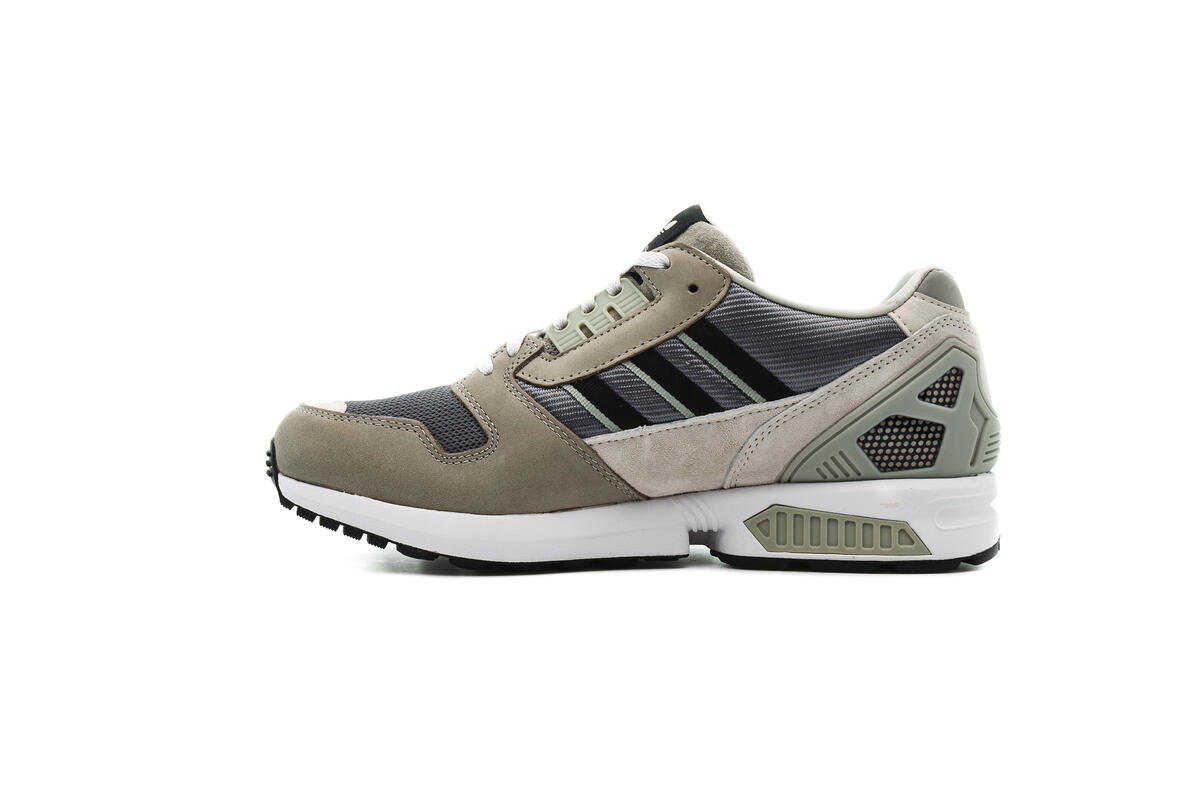 Adidas ZX 8000 - Feather Grey / Core Black / Aluminium - Image 17