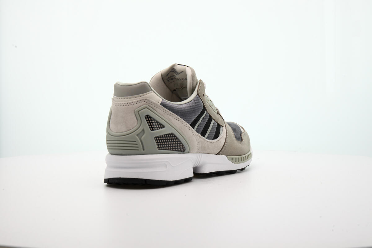 Adidas ZX 8000 - Feather Grey / Core Black / Aluminium - Image 21