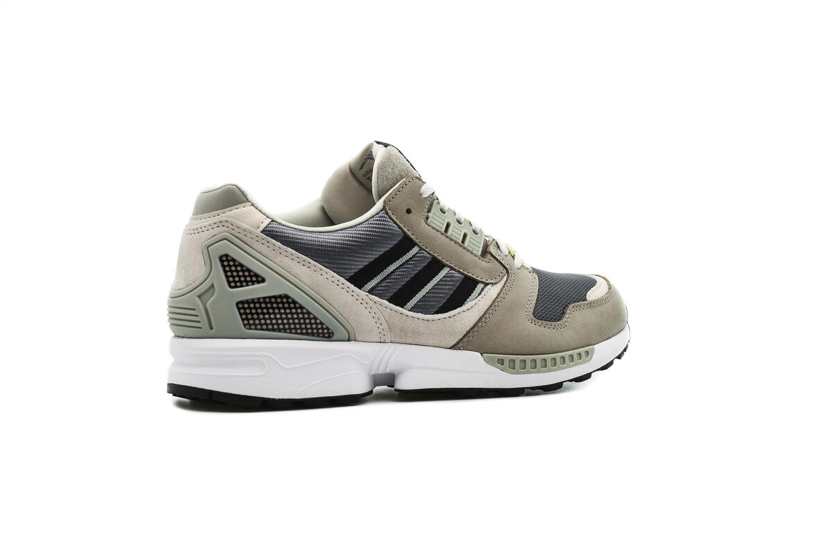 Adidas ZX 8000 - Feather Grey / Core Black / Aluminium - Image 22