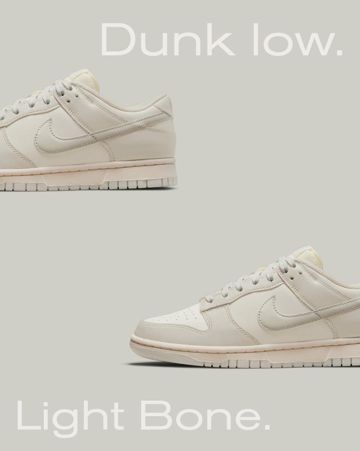 Nike Dunk Low 'Sail Light Bone' (Women's) - Image 4