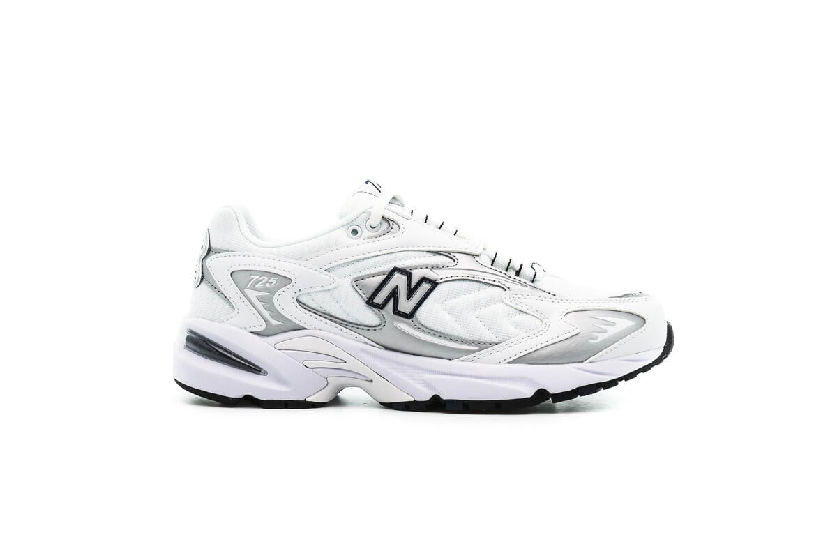 New Balance 725 White / Reflection / Metallic Silver - Image 6