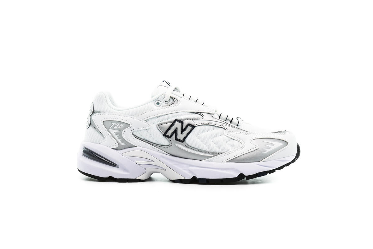 New Balance 725 White / Reflection / Metallic Silver - Image 2