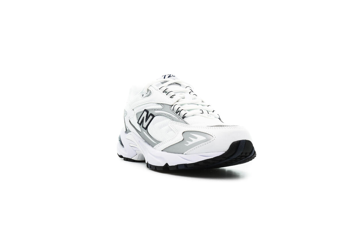 New Balance 725 White / Reflection / Metallic Silver - Image 4