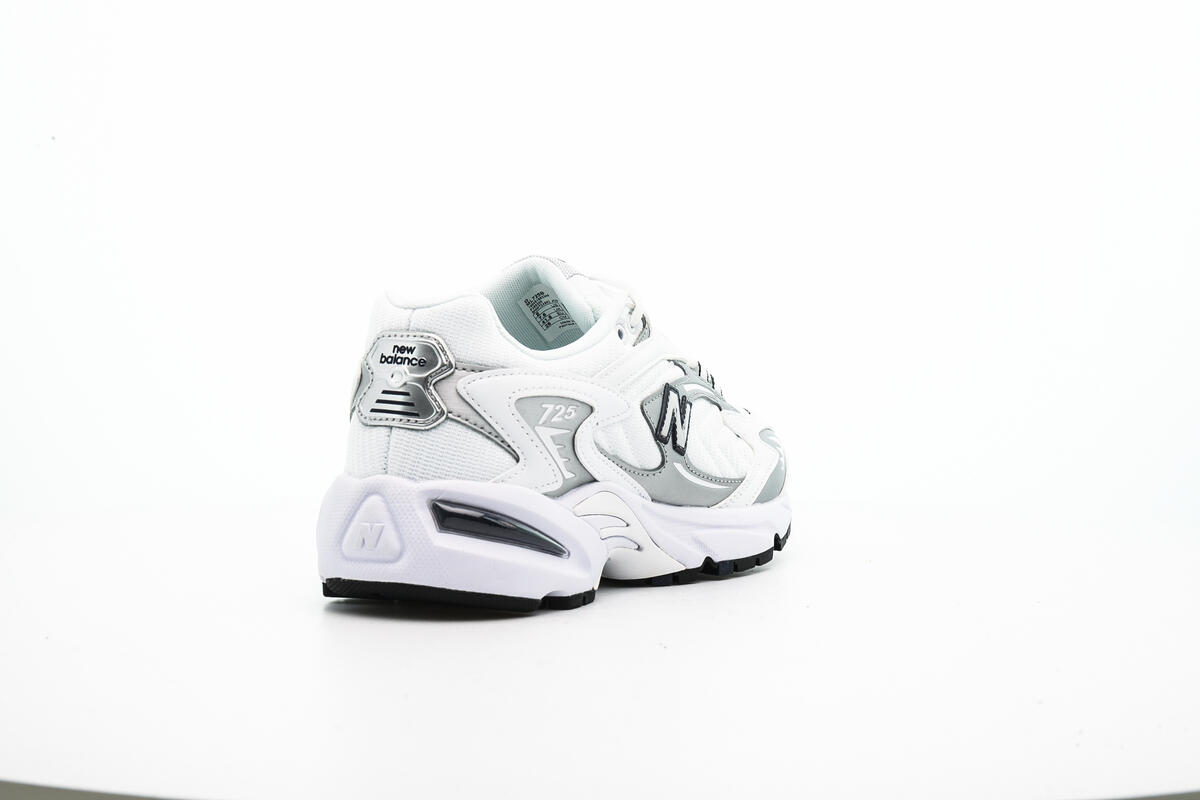 New Balance 725 White / Reflection / Metallic Silver - Image 12