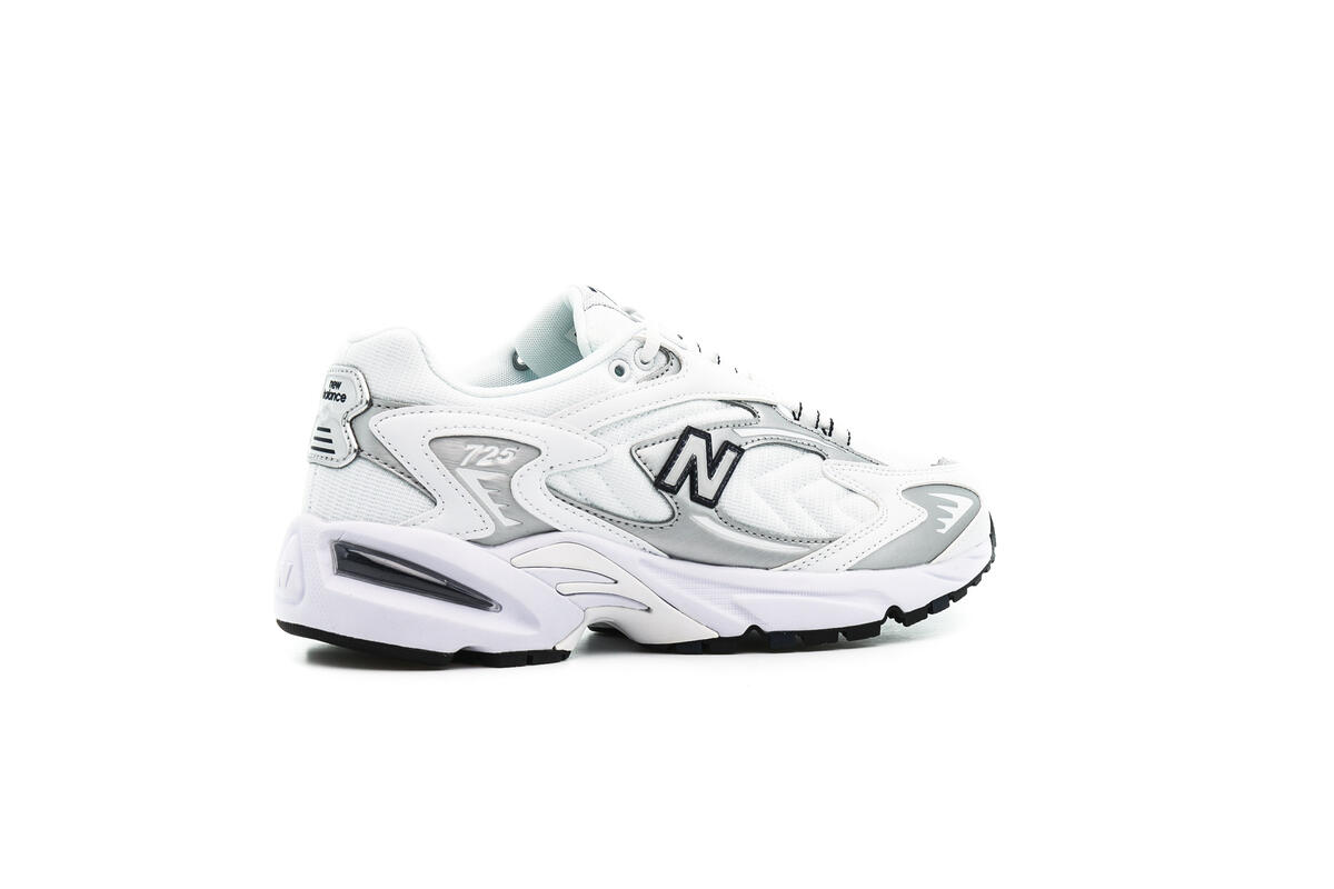 New Balance 725 White / Reflection / Metallic Silver - Image 13