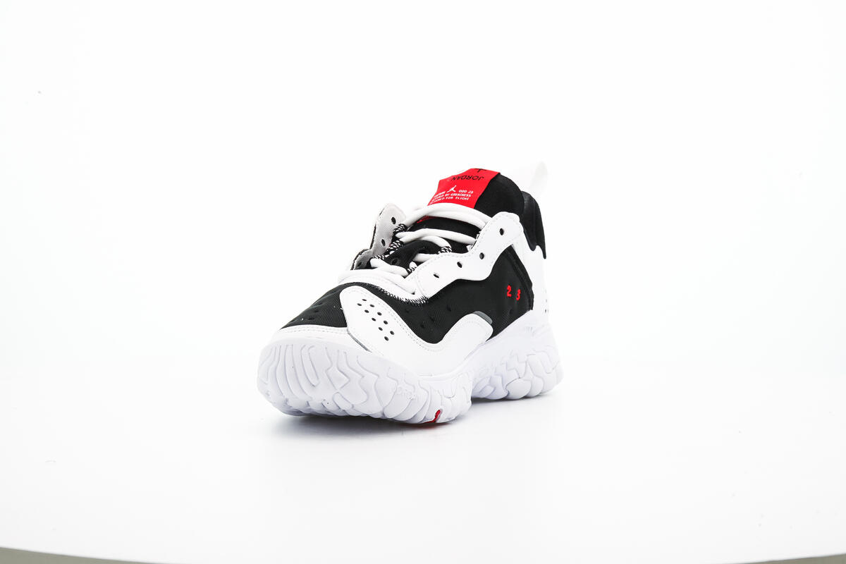 JORDAN BRAND JORDAN DELTA 2 BLACK/UNIVERSITY RED/OFF NOIR/WHITE/SAIL/METALLIC SILVER - Image 6