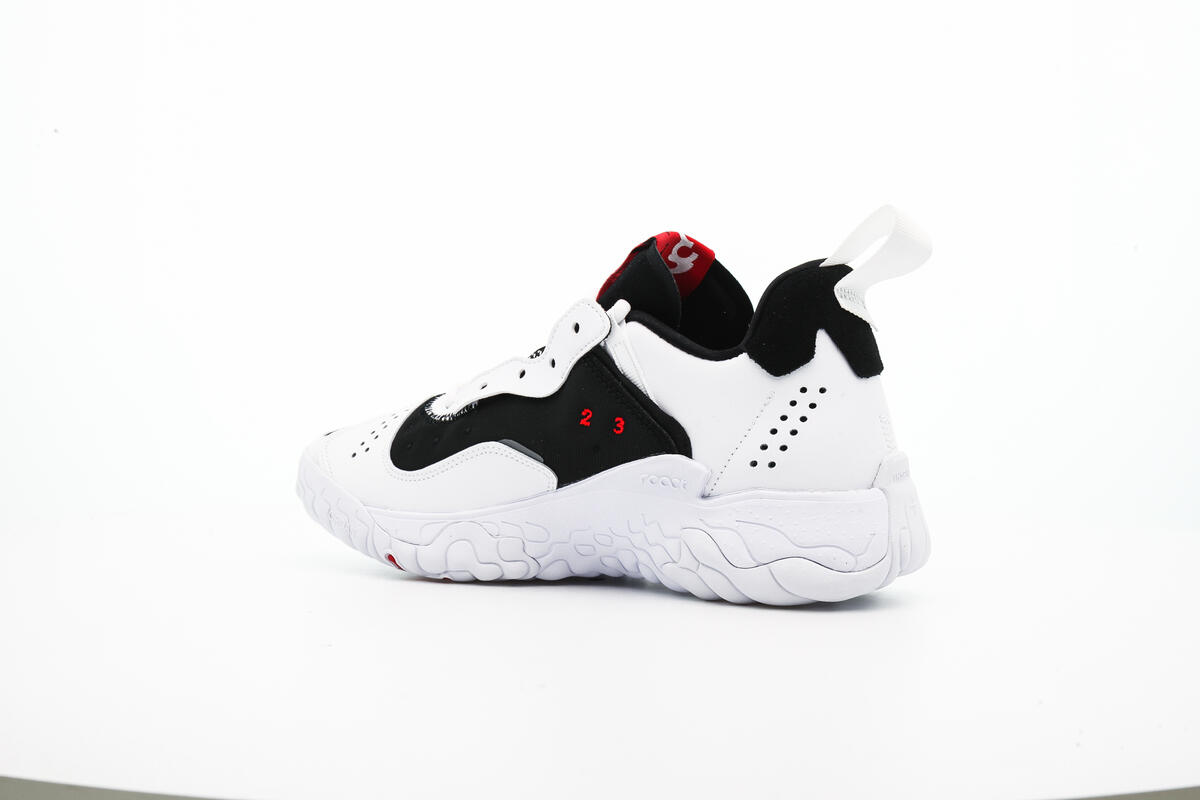 JORDAN BRAND JORDAN DELTA 2 BLACK/UNIVERSITY RED/OFF NOIR/WHITE/SAIL/METALLIC SILVER - Image 9