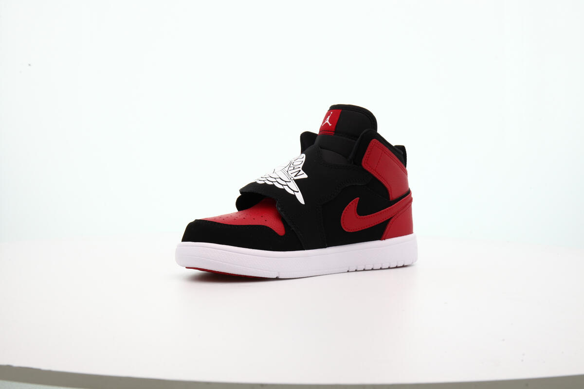 JORDAN BRAND SKY JORDAN 1 PS "MICHAEL JORDAN" BLACK/WHITE/GYM RED - Image 13