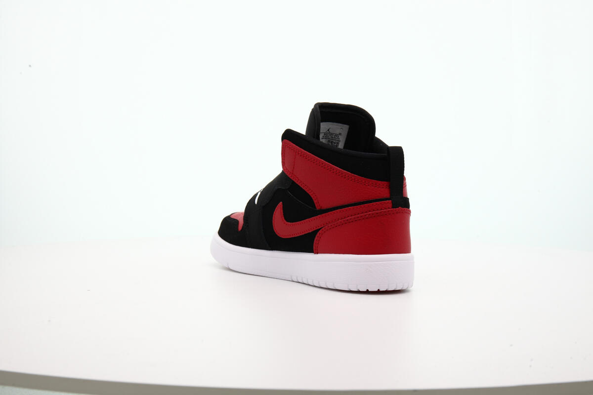 JORDAN BRAND SKY JORDAN 1 PS "MICHAEL JORDAN" BLACK/WHITE/GYM RED - Image 16