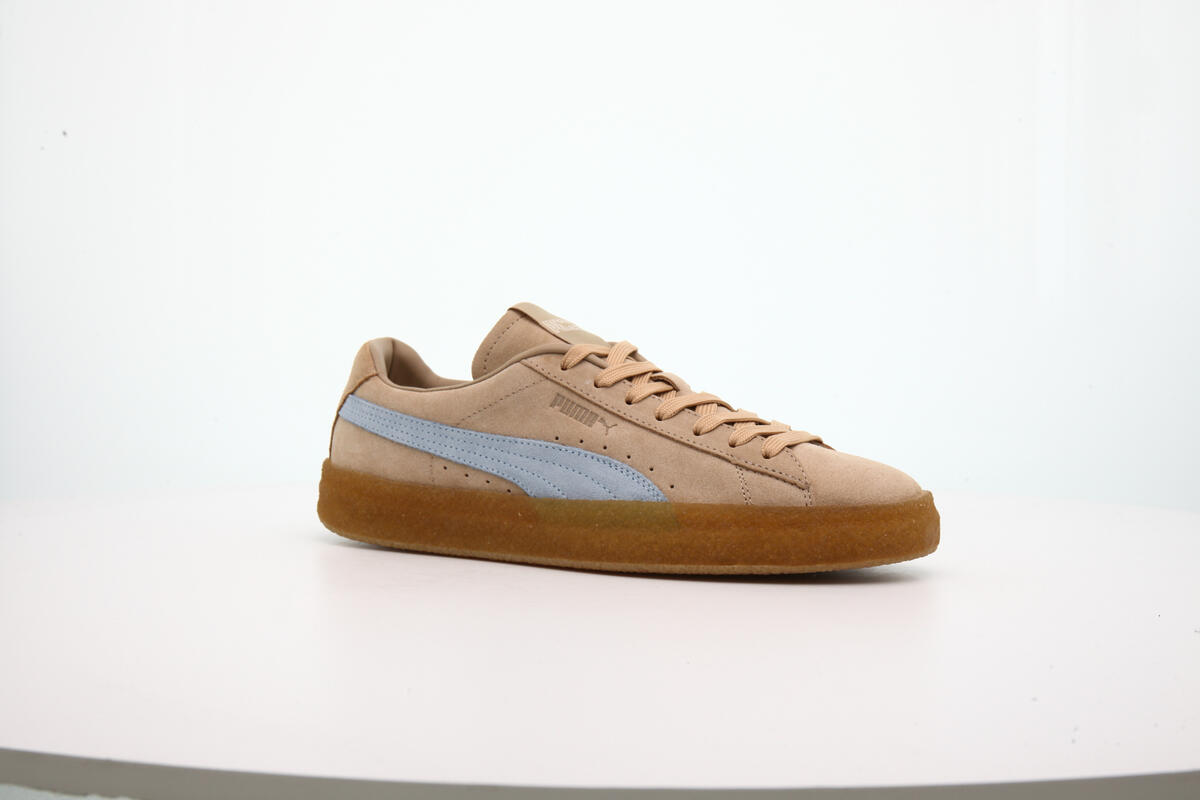 Puma x Maison Kitsune Mens Suede Crepe Kitsune Shoes 'Traverine-Chambray Blue' - Image 21