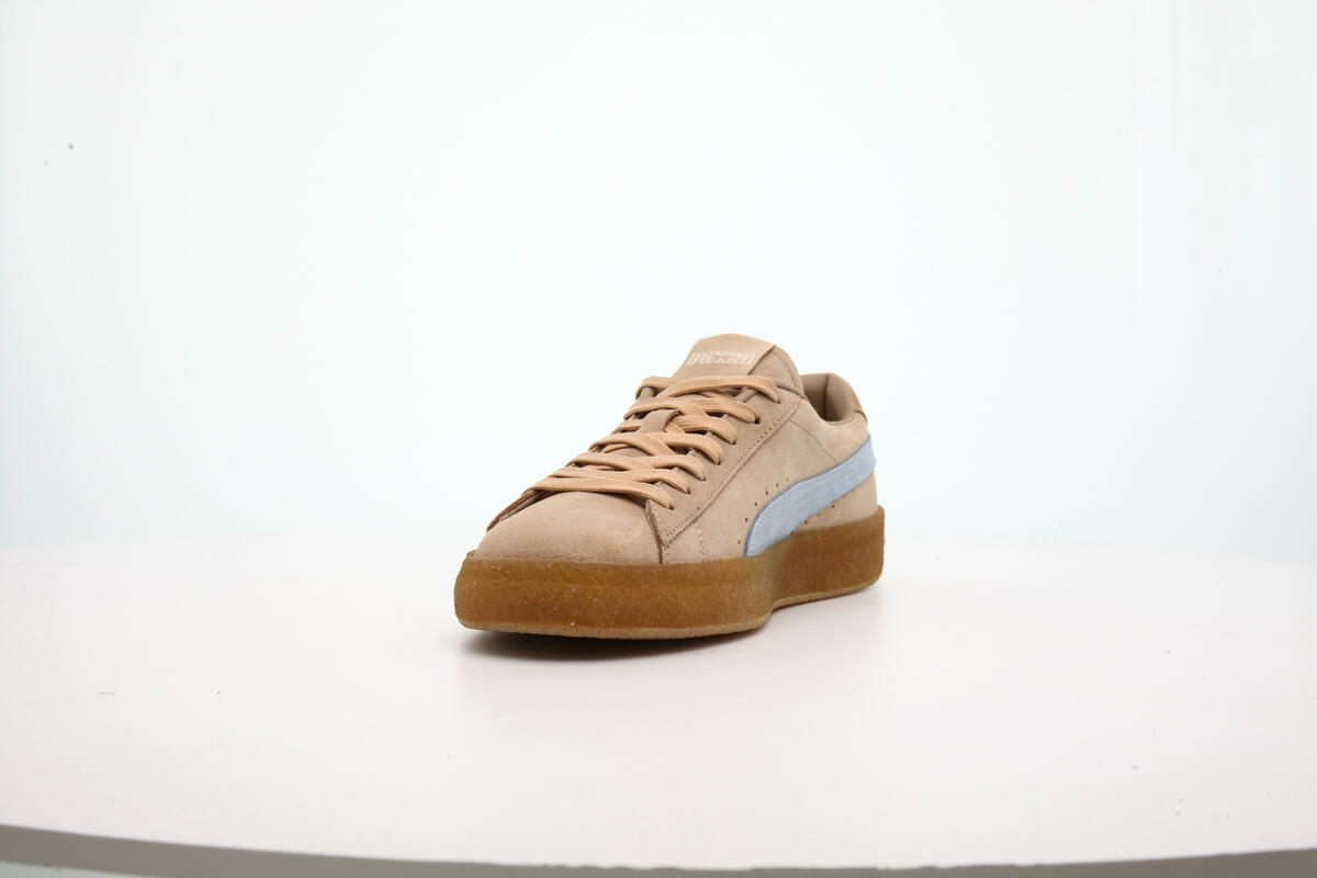 Puma x Maison Kitsune Mens Suede Crepe Kitsune Shoes 'Traverine-Chambray Blue' - Image 24
