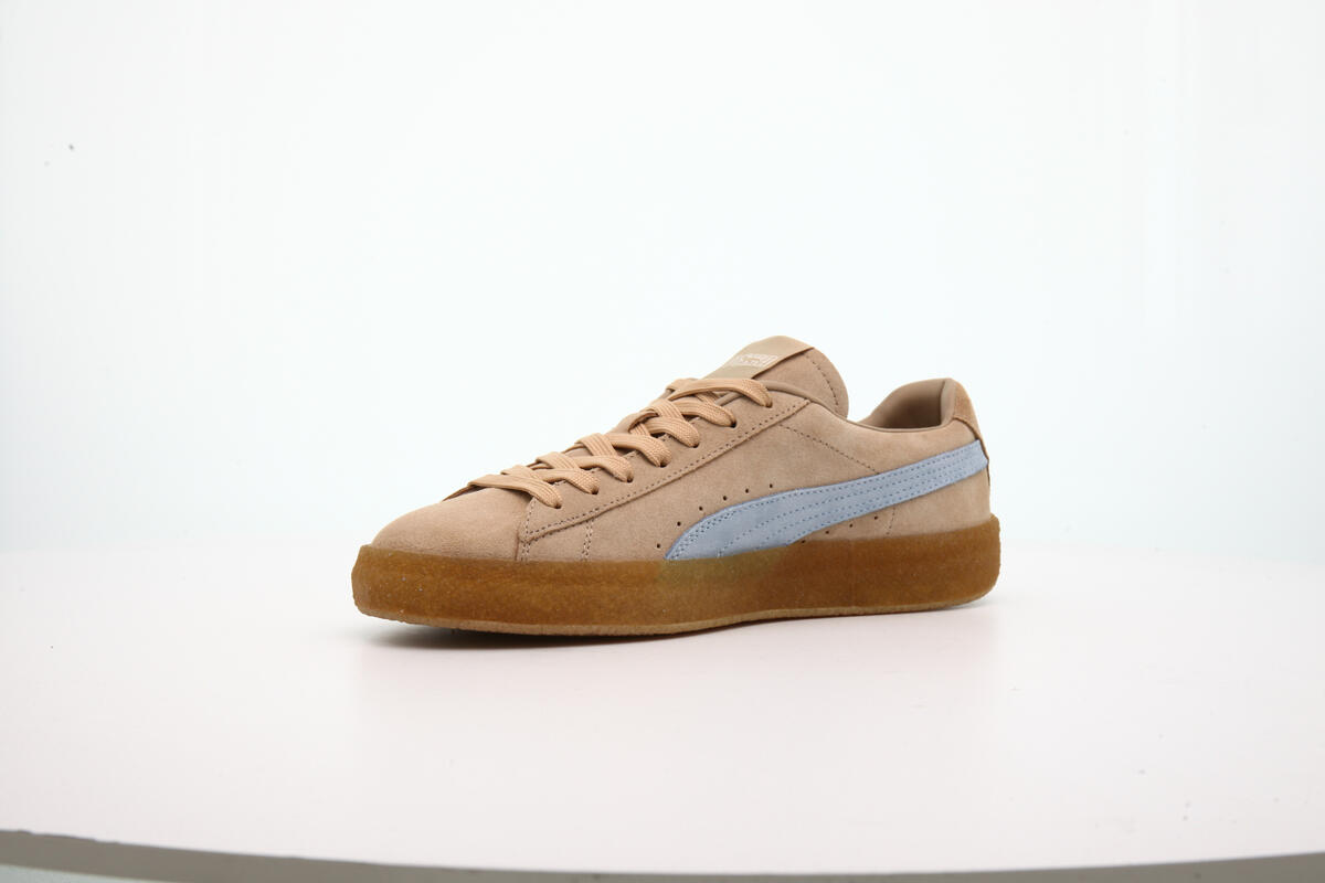 Puma x Maison Kitsune Mens Suede Crepe Kitsune Shoes 'Traverine-Chambray Blue' - Image 25