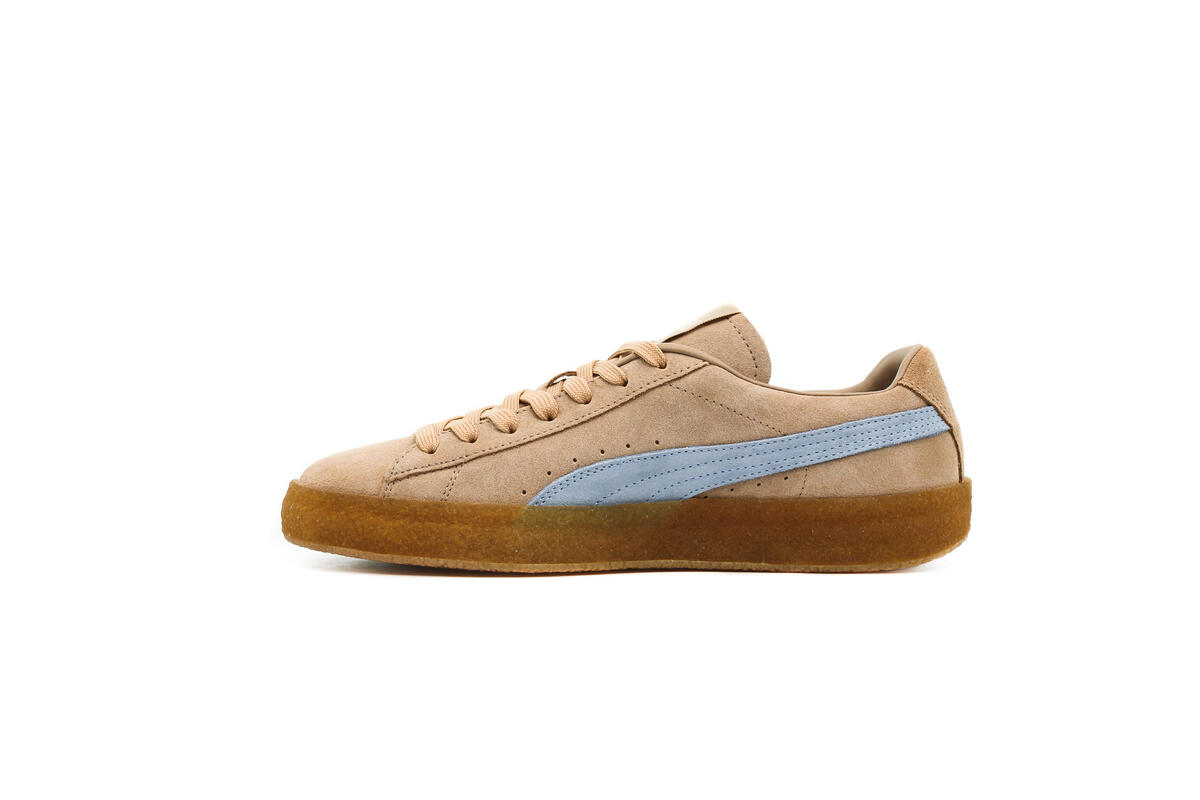 Puma x Maison Kitsune Mens Suede Crepe Kitsune Shoes 'Traverine-Chambray Blue' - Image 26