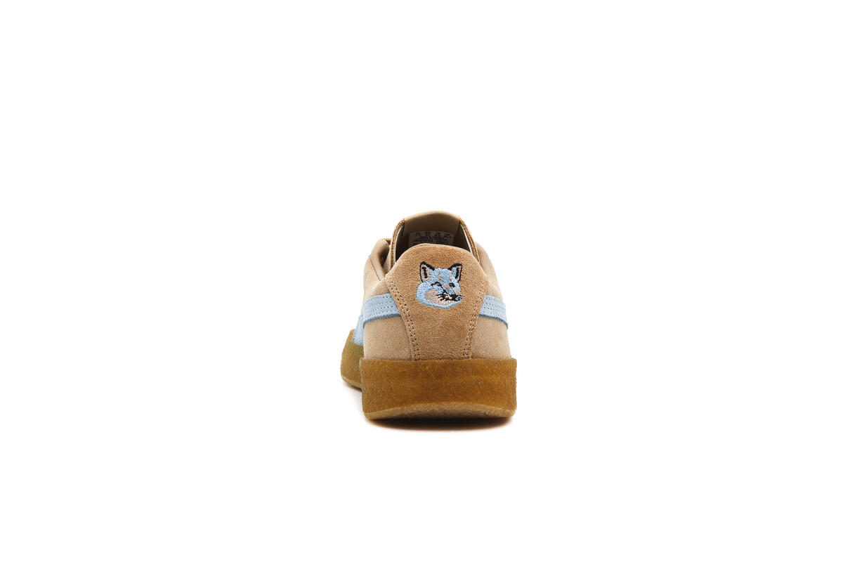 Puma x Maison Kitsune Mens Suede Crepe Kitsune Shoes 'Traverine-Chambray Blue' - Image 29