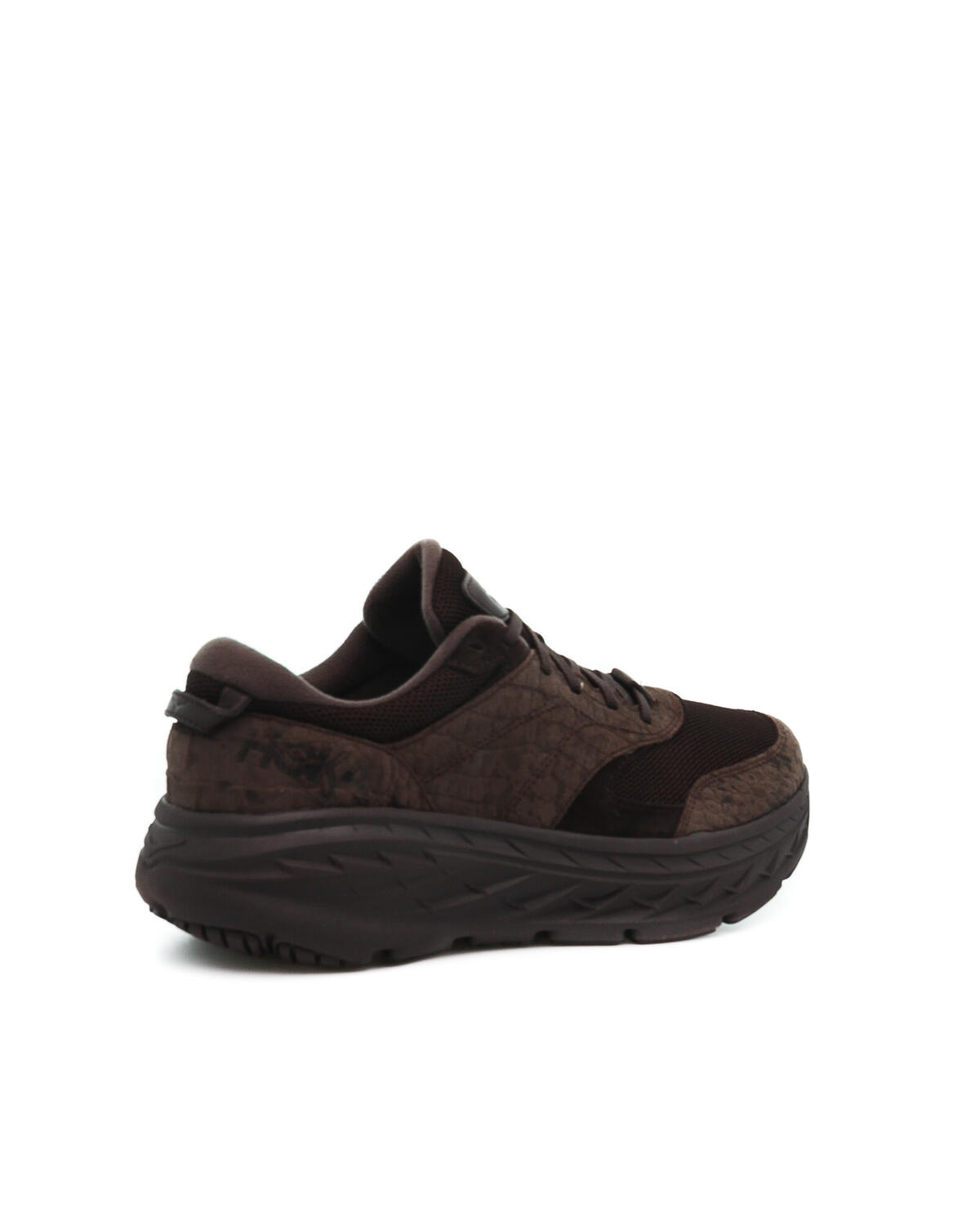 HOKA × EG BONDI L Brown Croc Leather 9.5 【公式通販】