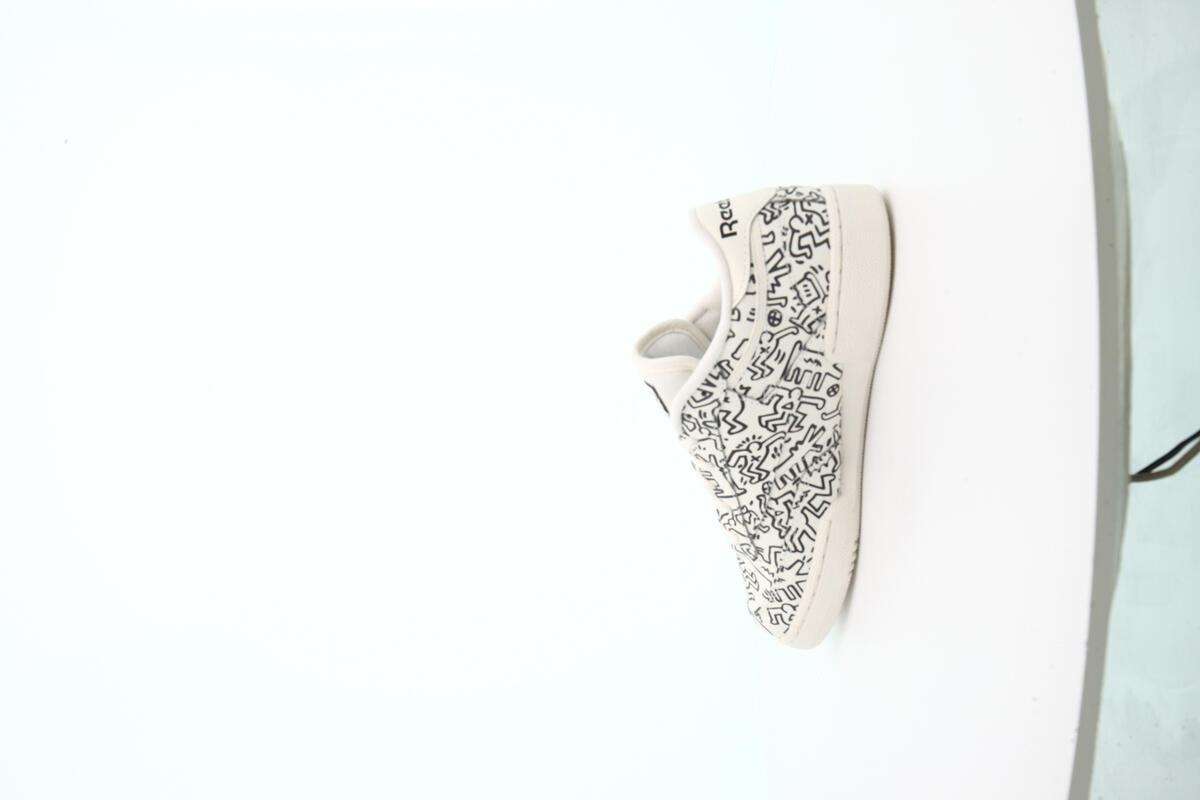 Reebok x Keith Haring CLUB C - Chalk / Pure Grey 8 - Image 15