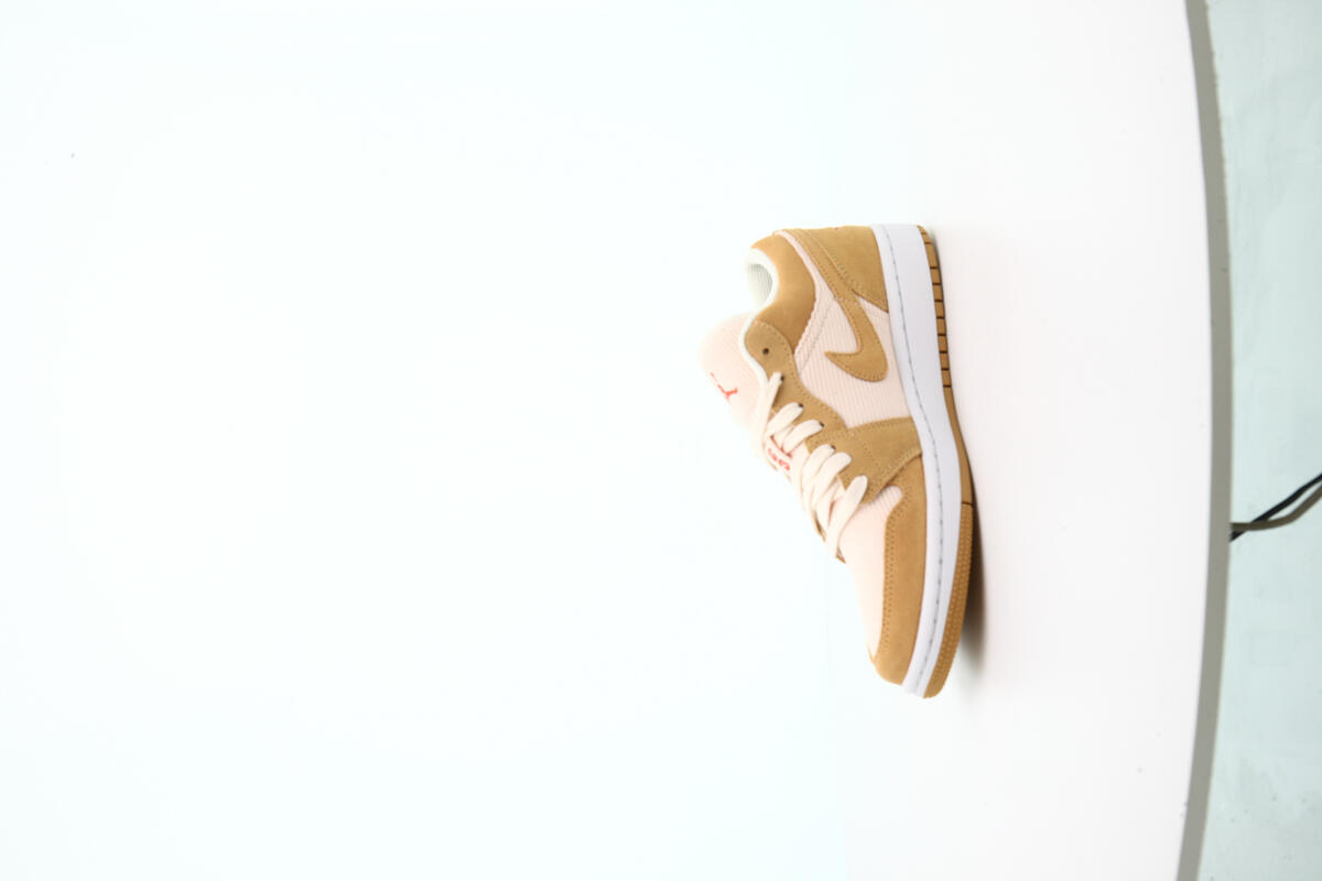 Air Jordan 1 Low 'Twine Orange Quartz Corduroy' (Women's) - Image 16