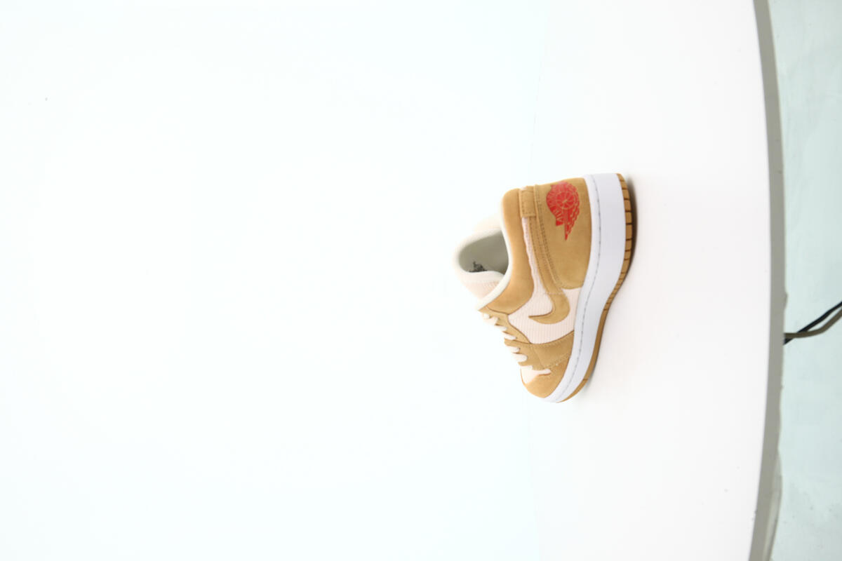 Air Jordan 1 Low 'Twine Orange Quartz Corduroy' (Women's) - Image 19