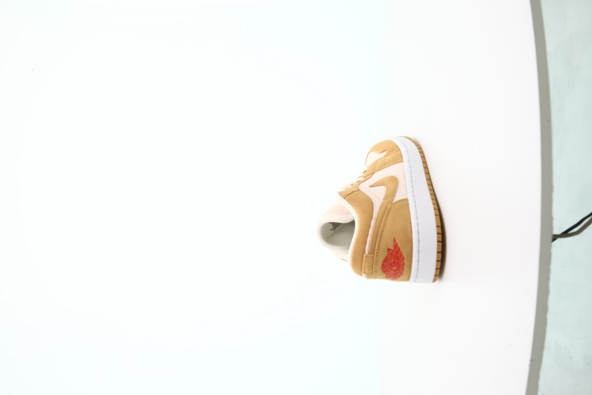 Air Jordan 1 Low 'Twine Orange Quartz Corduroy' (Women's) - Image 21