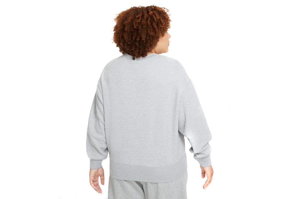 Nike Essential Crew Sweatshirt Grey - Image 3