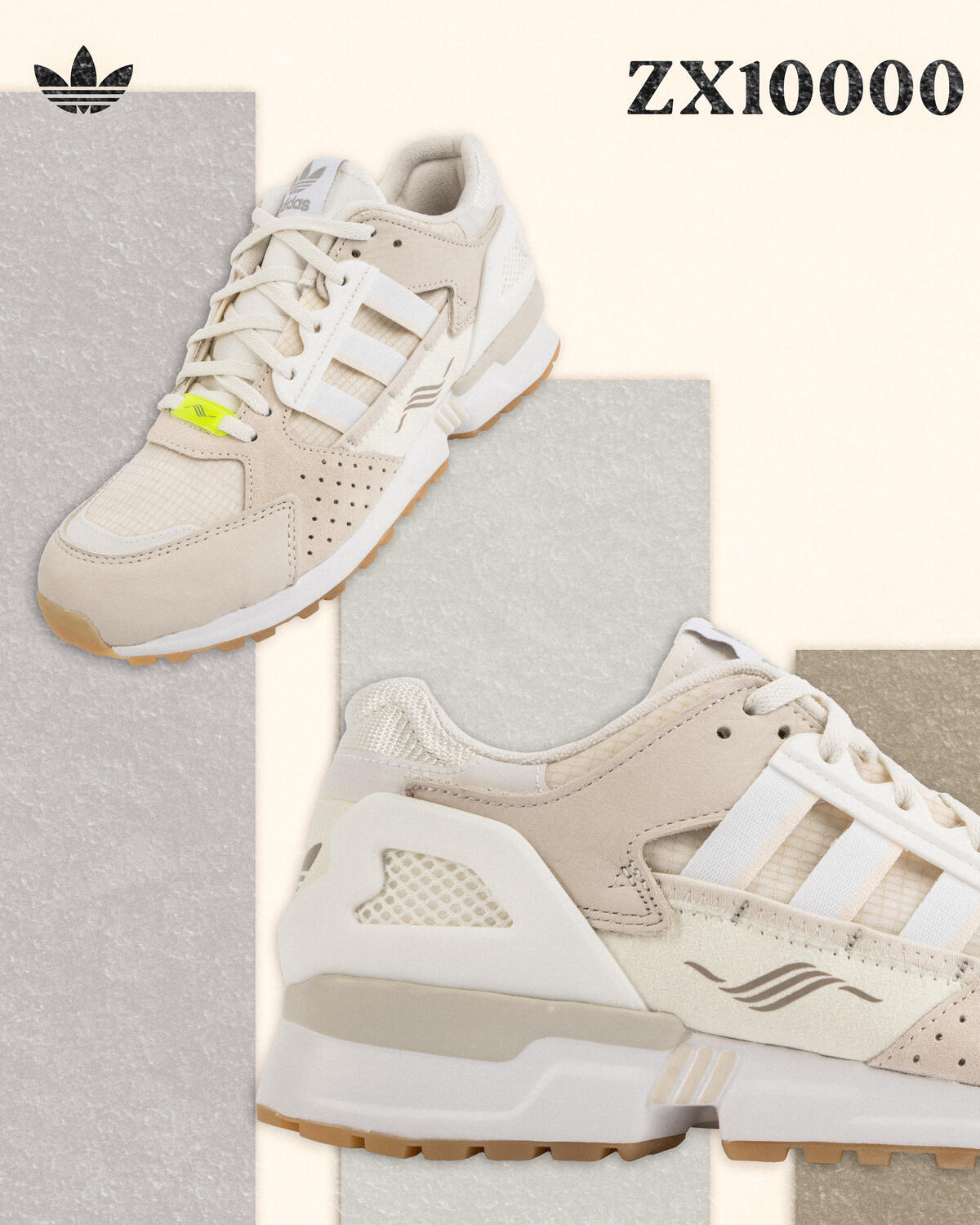 adidas Consortium ZX 10000 - Footwear White / Core White / Chalk White - Image 23