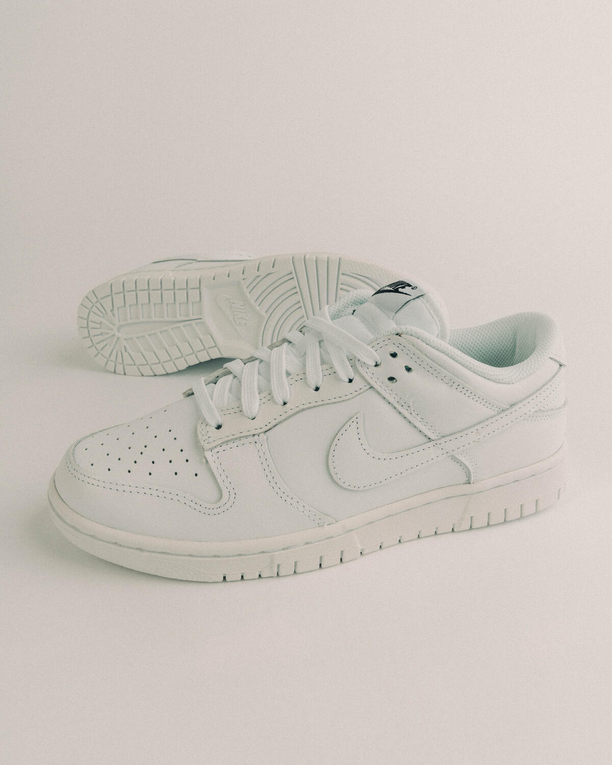 Nike Dunk Low Triple White (Women's) - Image 14