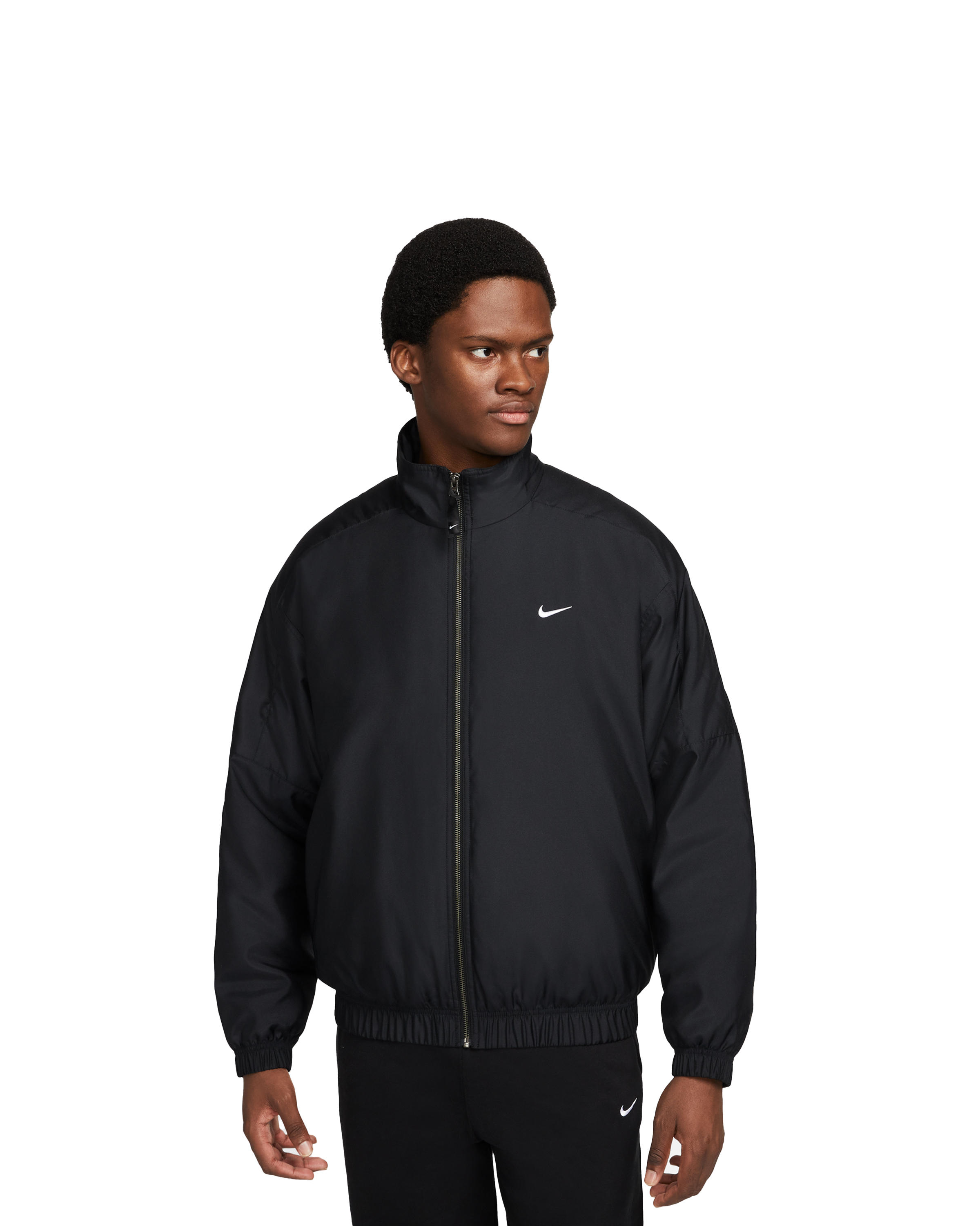 Nike SOLOSWOOSH SATIN BOMBER JACKET